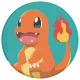 Popsockets 2 Charmander Knocked Holder and Phone Stand