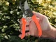 Garden Pruning Shears / Hand Secateurs for Branches and Shrubs, Orange