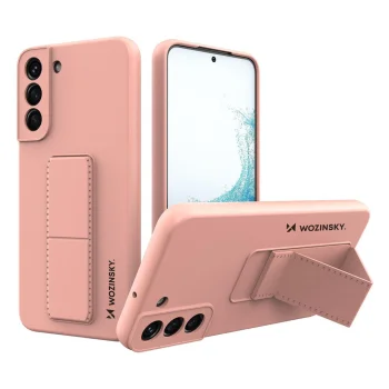 Wozinsky Kickstand Case with Stand for Samsung Galaxy S22+, Pink