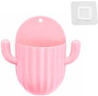 Toothbrush Holder, Universal Wall Holder for Toothbrushes, Pink