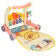 2-in-1 educational baby play mat and walker with piano Bibi-inn, pink