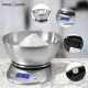Proficook PC-KW 1040 Digital Kitchen Scale with Bowl, Silver
