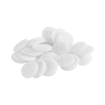 Microdermabrasion Cotton Filters 10mm Small Replacement Discs 40 Pcs