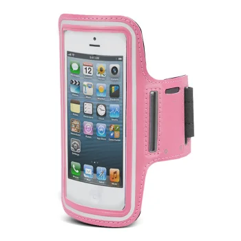 Maclean MC-405 P Sports Armband for Phones up to 4.8", Pink