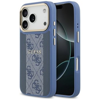Guess 4G Stripe MagSafe Phone Case Cover iPhone 17 Pro - Blue