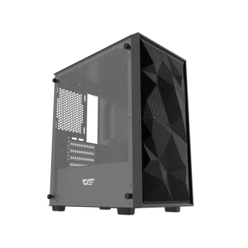 Darkflash M305 Mesh Mini Tower PC Case, Black