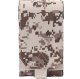 Waterproof phone and document pouch with belt, camouflage