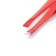 Nghia Export T-01 Slanted Cosmetic Tweezers, Red