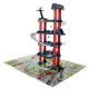 Kruzzel 4-Level Toy Parking Garage with Elevator