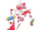 Baby Musical Crib Mobile Projection Toys Rattles + Remote, Pink