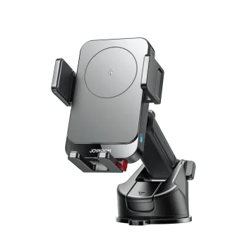 Joyroom JR-ZS241S Car Mount with 15W Wireless Charger for Dashboard, Black