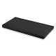 Quilted Storage Ottoman Bench 80x40 cm Folding Seat, Black