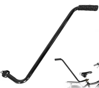 Kids Bike Push Handle, Black
