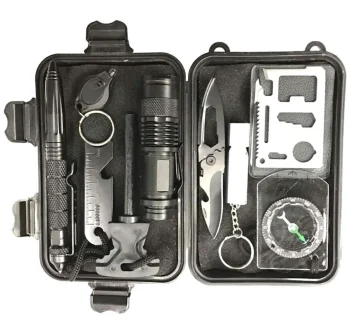 10-in-1 Survival Kit AG772A in SOS Case