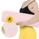 4Fizjo TPE Yoga and Exercise Mat 180x60x0.6 cm, Pink/Grey