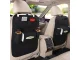 Felt Car Seat Organizer and Protector, Black