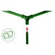 Plant Stake Connectors 11mm Type 3 Plonos PL-941 4pcs, green