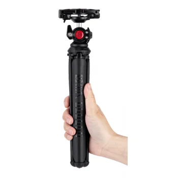 Goocong Yoga Pod Flexible Tripod for Smartphones and Cameras, Black