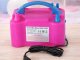 Electric Balloon Pump Compressor 600W Dual Nozzle Fast Inflator, pink-blue