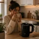 Cordless Electric Kettle 1.4L 1500W, Black