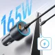 Orico HyperDrive 165W USB-A + 2x USB-C Car Charger, Black