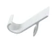Bathroom Radiator Hanger Hooks, 2 pcs, White