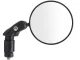 Bicycle Rearview Mirror, Handlebar Mount, Convex, 360°, Black