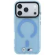 BMW M IML Frosted Metal Logo MagSafe Case for iPhone 17/18 Pro Max - Blue