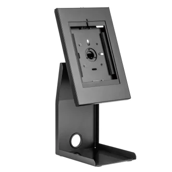 Maclean MC-336 POS Stand for Tablet and Printer, 9.7"-11", Black