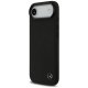 Mercedes Leather Large Laurel Leave MagSafe Case for iPhone Air Black
