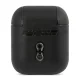 Ferrari On Track Leather AirPods Cover, Black