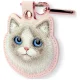 Nimmy New Big Eyed Pet 2.0 Cat Tracker Case, Pink