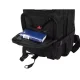 Small black military backpack