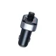 XO BCC10 Bluetooth FM Transmitter for Car with MP3 Player & 3.1A USB Charger, Black