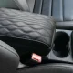Universal Car Armrest Cushion Center Console Cover Pad, Black