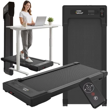 Q20 Electric Treadmill for Home and Office, Black