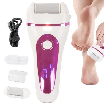 Electric Foot File with LCD Display and 2 Rollers