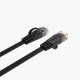 Плоский сетевой кабель Orico PUG-C7B CAT7 10Gbps RJ45 8м, Черный