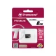Transcend microSDHC Memory Card 8GB Class 10