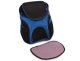 Foldable Mesh Cat Dog Backpack Bag Pet Carrier, Blue