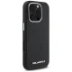Karl Lagerfeld iPhone 16 Pro Max Case Saffiano Metal Logo MagSafe, Black