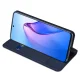Dux Ducis Skin Pro Flip Case for Oppo Reno 8 Pro with Stand and Card Pocket, Blue