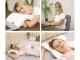 Orthopedic Memory Foam Pillow with Arm Hole, White