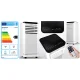 Berdsen BD-583 Portable Air Conditioner with Window Seal