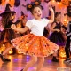 Girls Halloween Costume Set: Pumpkin Tutu Skirt and Bow Headband