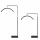 LED Half Moon Lamp 40W for Estheticians and Lash Techs, Black