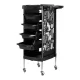 Gabbiano X11-9 Hairdressing Trolley Black