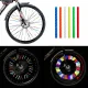 Bicycle Spoke Reflectors AG402B (12 pcs), Yellow