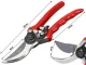 Hand Pruner Shrub Pruning Shears Garden Tool, Red