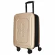 Foldable Wheeled Travel Suitcase 45 L, 57x37x23 cm, ABS/PC, Champagne